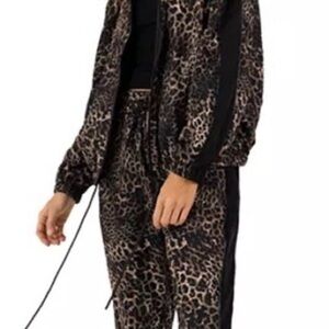 Pam & Gela Animal Print Track Suit